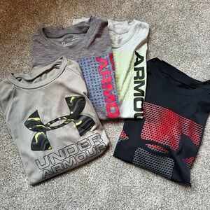 YL UA dry wick shirts